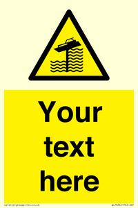 Custom warning grounding on weir